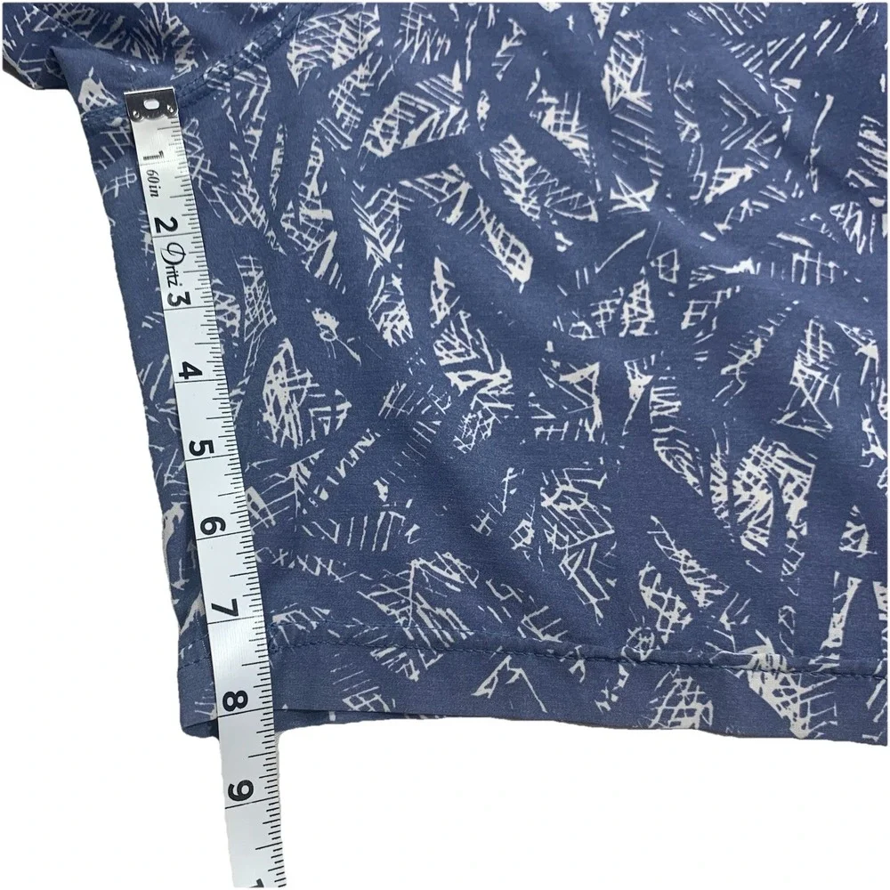 Prana Mens Large Swim Shorts Unlined Blue 6